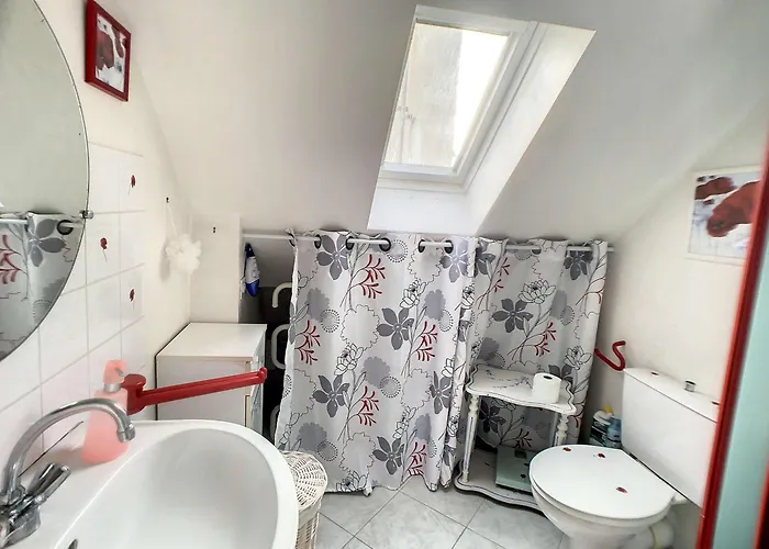 Maison Mitoyenne En Front De Avec Jardin, Centre De Jullouville, Acces Direct - Fr-1-361-472 *